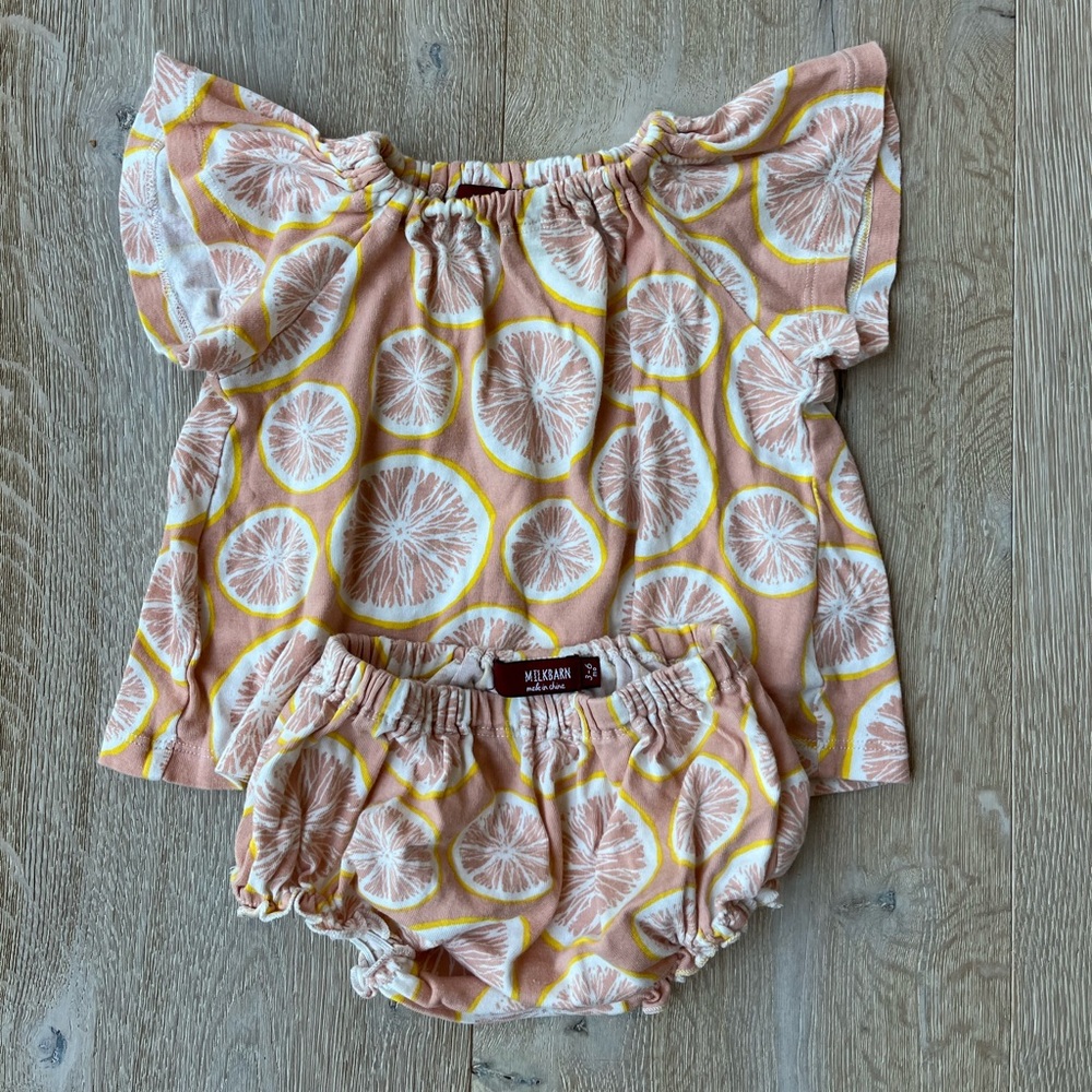Milkbarn 3-6 month outfit